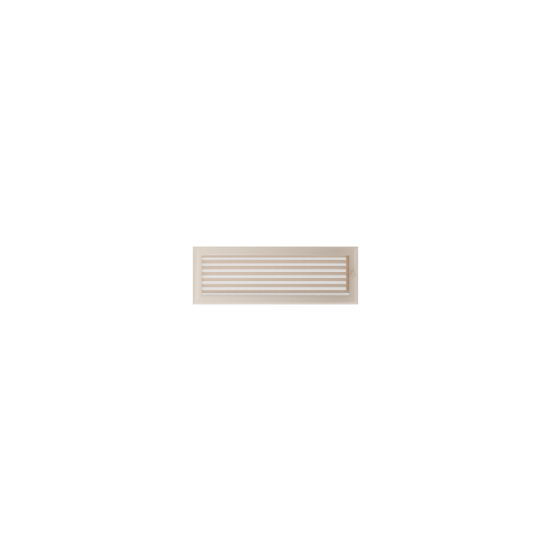 Kratka Oskar kremowa z żaluzją 17x49